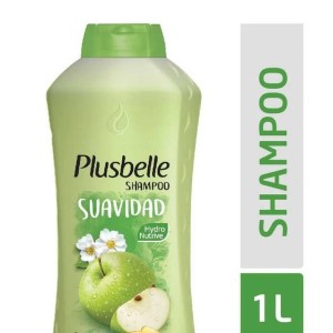 PLUSBELLE SHAMPOO x 1000ml SUAVIDAD